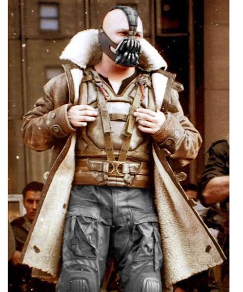 bane replica jacket|tom hardy shearling jacket.